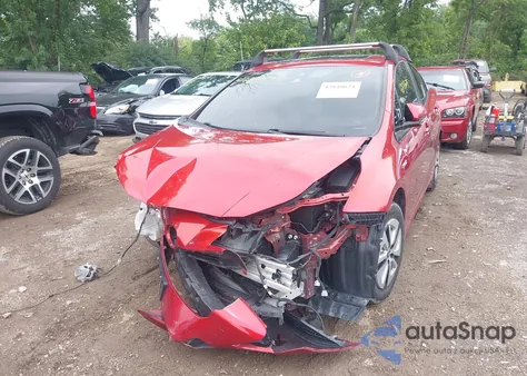 2018 Toyota Prius Four from USA, damaged, VIN JTDKARFUXJ3062896